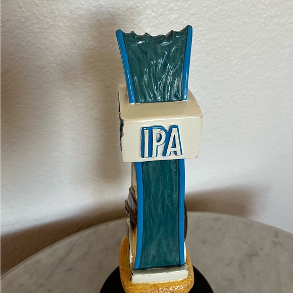 11" Left Coast Brewing Company ~ Trestles Beer Tap Handle Man Cave Kegerator - Picture 8 of 9